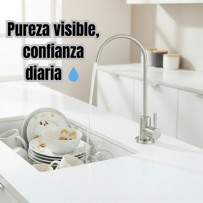 Grifo Purificador de Agua con Filtrado de Plomo | Ideal para Ósmosis Inversa en Cocina