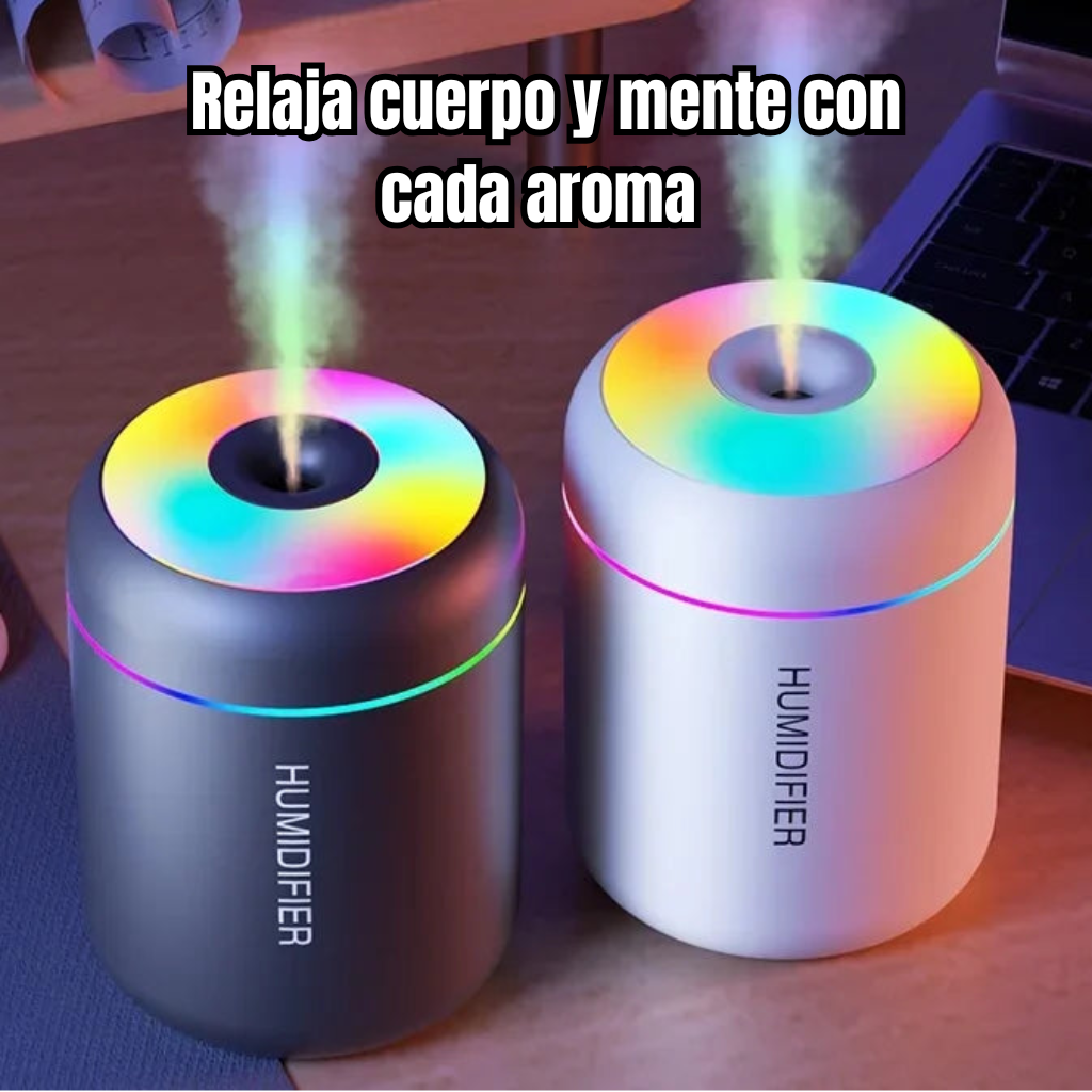 Mini Difusor de Niebla para Aromaterapia | Humidificador USB para Dormitorio y Auto
