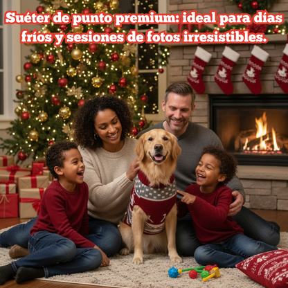 Suéter de Punto Cálido para Perros y Gatos | Ropa de Invierno Suave y Elegante – Tribu Peluda