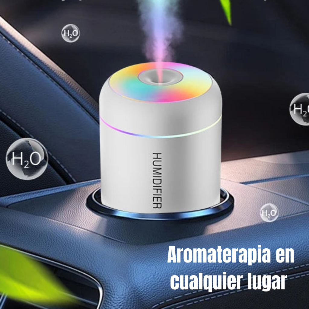 Mini Difusor de Niebla para Aromaterapia | Humidificador USB para Dormitorio y Auto