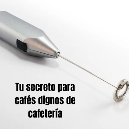 Batidor de Leche Eléctrico Portátil | Espumador de Café y Huevos