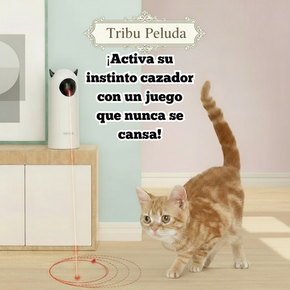 Juguete Automático para Gatos con Láser LED Inteligente | Diversión Interactiva sin Esfuerzo