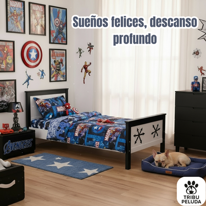 Cama Cuadrada para Perros y Gatos | Suave, Antideslizante y Resistente al Agua – Tribu Peluda