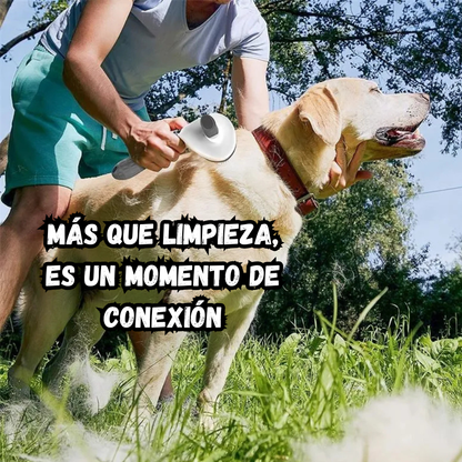 Cepillo Autolimpiante para Perros y Gatos | Eliminador de Pelo y Herramienta de Aseo Profesional