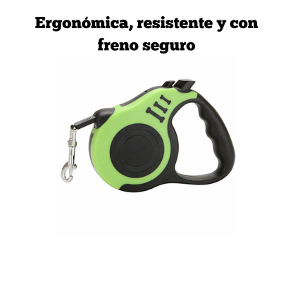 Automatic Retractable Dog Leash - Dual Size Options with Brake &amp; Lock Safety System