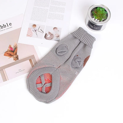 Suéter de Punto Cálido para Perros y Gatos | Ropa de Invierno Suave y Elegante – Tribu Peluda