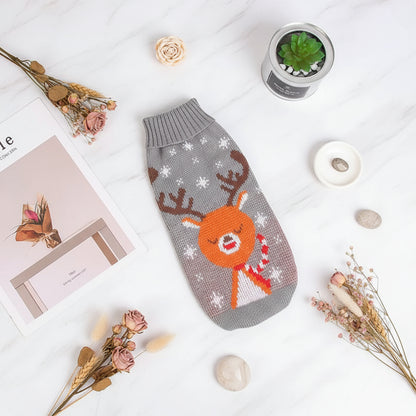 Suéter de Punto Cálido para Perros y Gatos | Ropa de Invierno Suave y Elegante – Tribu Peluda