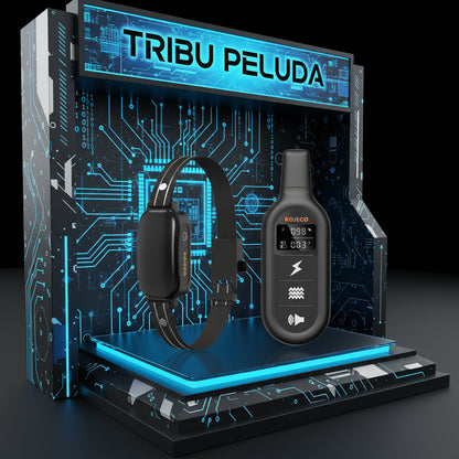 Collar de Adiestramiento Eléctrico para Perros ROJECO PD521 | Control Remoto Digital, Recargable e Impermeable IPX7