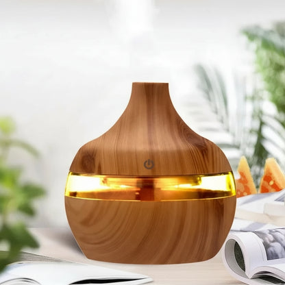 Humidificador Eléctrico 300ML | Difusor de Aromaterapia con Luz LED y Niebla Fría